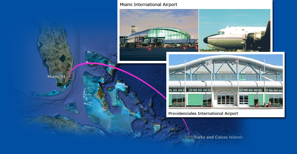 Miami/Turks and Caicos Initial Flight Schedule