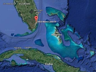 Miami Facility Map